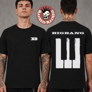 BIGBANG 20th Anniversary 2026 Cosmos World Tour Merch Piano Keys T-Shirt