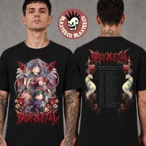 Babymetal World Tour 2026 North America Merch Metamorphosis Two Sided T-Shirt