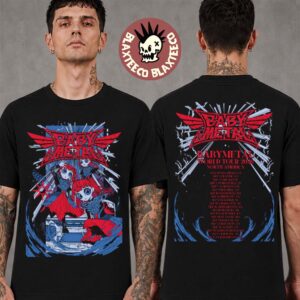 Babymetal World Tour 2026 North America Merch Thunder Strike Two Sided T-Shirt