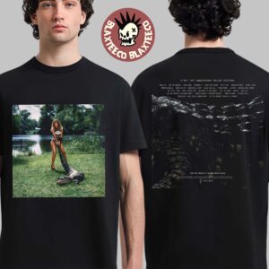 Beyonce B’Day 20th Anniversary Deluxe Edition Album Cover And Tracklist Two Sided T-Shirt