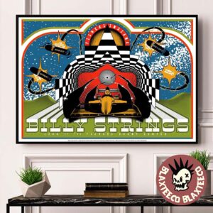 Billy Strings Fishers IN 2026 All Dates Poster Live At The Fishers Event Center On August 6-8 2026 Home Decor Poster Canvas