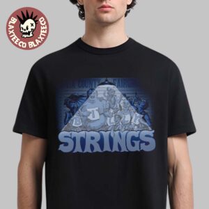 Billy Strings Ionia Freak Fair 2026 Event Poster For Ionia MI August 28 29 2026 Art By Chris Fox T-Shirt