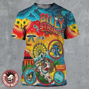 Billy Strings Ionia Freak Fair 2026 Night 2 Poster Ionia MI August 29 2026 All Over Print Shirt