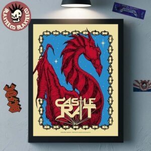 Castle Rat Hoflärm Open Air 2026 Exclusive Poster August 13 2026 Home Decor Poster Canvas