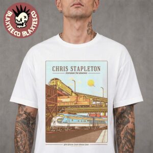 Chris Stapleton Richmond Virginia 2026 Poster At Allianz Amphitheater at Riverfront August 19 2026 T-Shirt