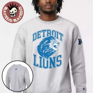 Detroit Lions Disney X NFL Champion The Lion King Simba Pullover Sweatshirt