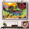 Foo Fighters Philadelphia 2026 Event Poster At Lincoln Financial Field On August 13 2026 Home Decor Poster Canvas