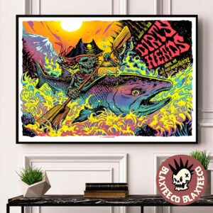 Dirty Heads Auburn WA 2026 Event Poster At White River Amphitheatre On August 13 2026 Home Decor Poster Canvas
