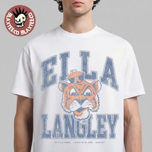 Ella Langley Auburn AL 2026 Event Merch Tee Live At Neville Arena On August 28 29 2026 Auburn Tigers T-Shirt