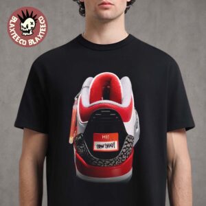 Eminem Signed Nike Air Jordan 3 Slim Shady Sneaker Profile Pictures T-Shirt