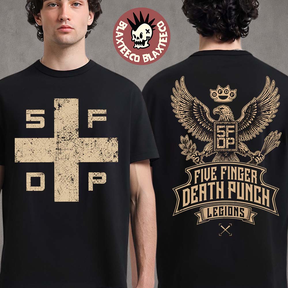Five Finger Death Punch Foreign Legions T-Shirt Five Finger Death Punch Foreign Legions T-Shirt