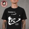 Fontaines D.C. Dopamine Chamber Blue Cover Black T-Shirt Fontaines D.C. Dopamine Chamber Blue Cover Black T-Shirt