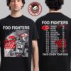 Foo Fighters Toronto ON Canada 2026 Event Poster At Rogers Stadium On August 4 2026 T-Shirt
