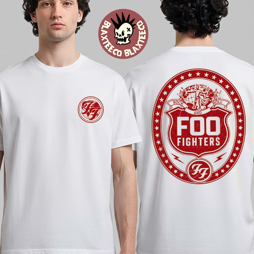 Foo Fighters Take Cover Tour 2026 Caught Echo T-Shirt Foo Fighters Take Cover Tour 2026 Caught Echo T-Shirt