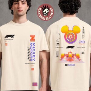 Formula 1 X Disney Mickey Glow Ivory T-Shirt