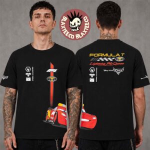 Formula 1 X Disney Monza 2026 Cars Lightning McQueen T-Shirt