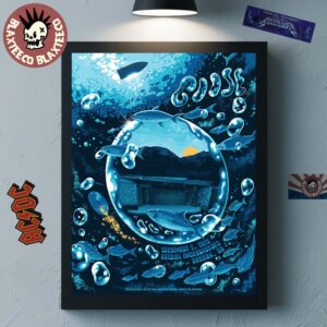 Goose Dillon Colorado 2026 Event Poster Live At Dillon Amphitheater On September 2 2026 Home Decor Poster Canvas