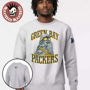 Green Bay Packers Chewbacca Disney X NFL Champion Star Wars Pullover Sweatshirt