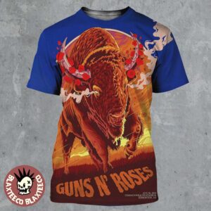 Guns N Roses Edmonton AB Canada 2026 Venue Poster Live At Commonwealth Stadium On August 26 2026 All Over Print Shirt