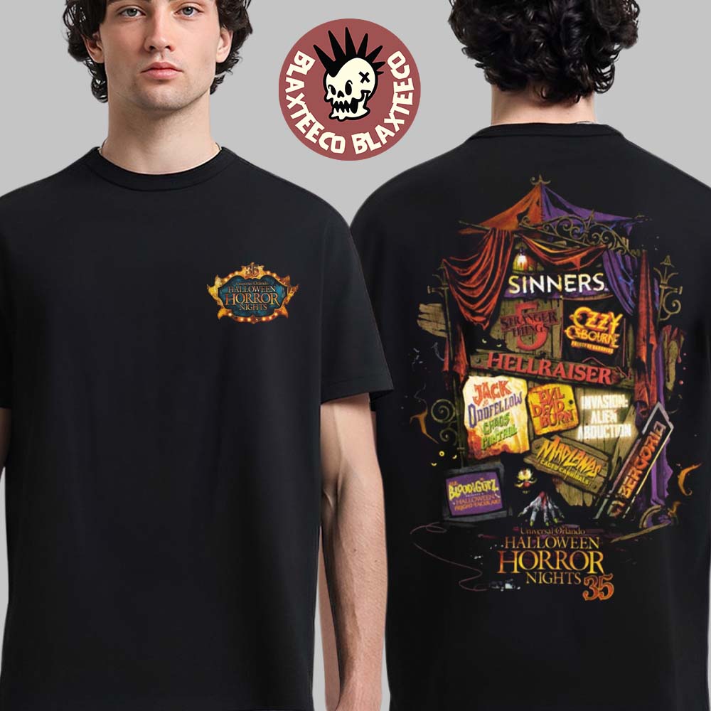 Halloween Horror Nights 35 2026 Universal Orlando House T-Shirt Halloween Horror Nights 35 2026 Universal Orlando House T-Shirt