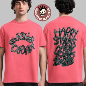 Harry Styles New York 2026 Pop Up Shop Merch MSG Madison Square Garden American Express Exclusive Pink T-Shirt