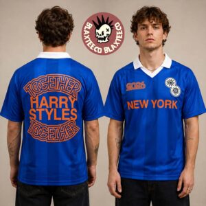 Harry Styles New York 2026 Venue Merch MSG Madison Square Garden Exclusive New York Knicks Soccer Jersey
