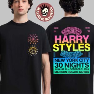 Harry Styles Together New York City Tour 2026 30 Nights MSG Madison Square Garden Exclusive T-Shirt