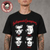Hollywood Vampires Europe And UK 2026 Tour Merch Ouija Unleashed Spirits Tour Dates Two Sided T-Shirt Hollywood Vampires Europe And UK 2026 Tour Merch Ouija Unleashed Spirits Tour Dates Two Sided T-Shirt