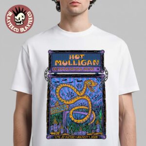 Hot Mulligan Live At Metro Chicago Illinois 2026 Event Poster On August 1 2026 T-Shirt