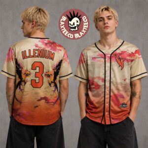 Illenium Red Rocks Amphitheatre 2026 Show Exclusive Merch In Morrison Colorado On August 19 2026 Baseball Jersey