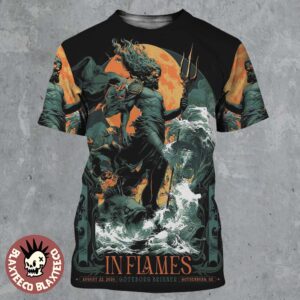In Flames Gothenburgh Sweden 2026 Show Poster At Goteborg Brinner On August 22 2026 All Over Print Shirt