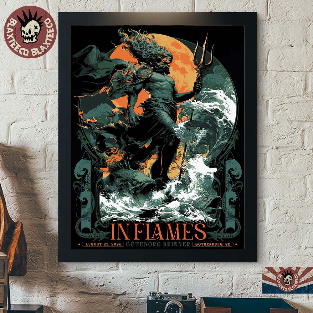 In Flames Gothenburgh Sweden 2026 Show Poster At Goteborg Brinner On August 22 2026 Home Decor Poster Canvas In Flames Gothenburgh Sweden 2026 Show Poster At Goteborg Brinner On August 22 2026 Home Decor Poster Canvas