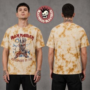 Iron Maiden Summer 2026 Collection Somewhere in Time Eddie Tie Dye Tee