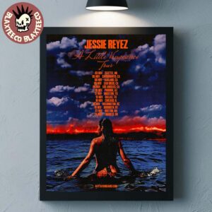 Jessie Reyez A Little Vengeance Tour 2026 North America Schedule Dates Home Decor Poster Canvas