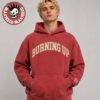 Jonas Brothers The Burning Up Tour All Over Again 2026 Merch Flame Hoodie