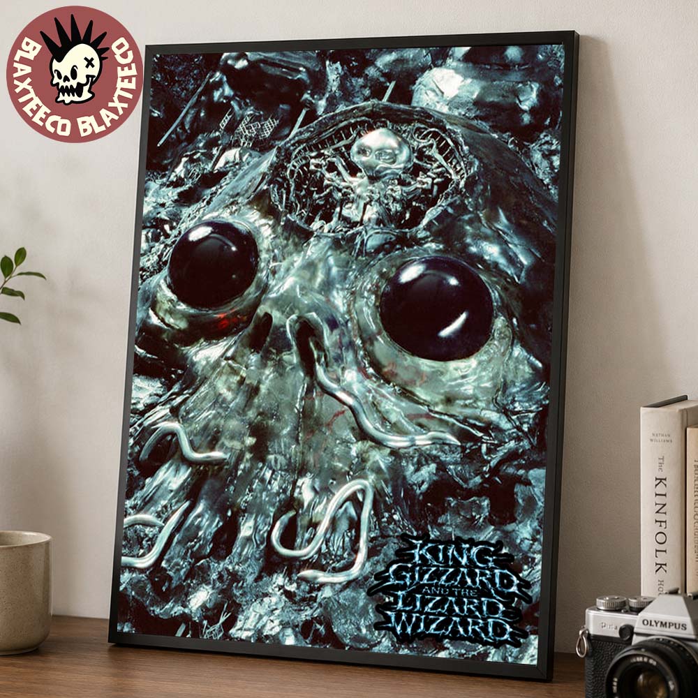 King Gizzard And The Lizard Wizard Alien Metal Album Cover Art Home Decor Poster Canvas King Gizzard And The Lizard Wizard Alien Metal Album Cover Art Home Decor Poster Canvas