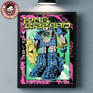 King Gizzard And The Lizard Wizard Forest Hills New York 2026 Night 3 Live At Forest Hills Stadium On August 22 2026 Poster Canvas