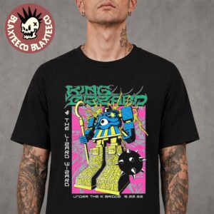 King Gizzard And The Lizard Wizard Under The K Bridge New York 2026 On August 23 2026 T-Shirt