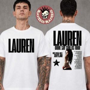 Lauren Come Say Sum US Tour 2026 Schedule Dates Two Sided T-Shirt