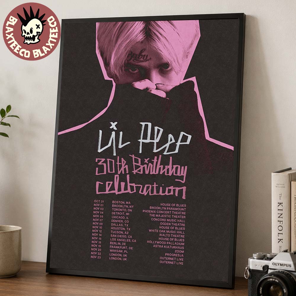 Lil Peep 30th Birthday Celebration 2026 Tour Schedule Dates Home Decor Poster Canvas Lil Peep 30th Birthday Celebration 2026 Tour Schedule Dates Home Decor Poster Canvas