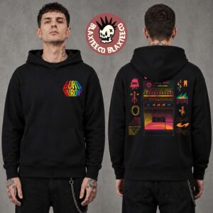 Lord Huron Cosmic Selector Tour 2026 Merch Rainbow Hoodie