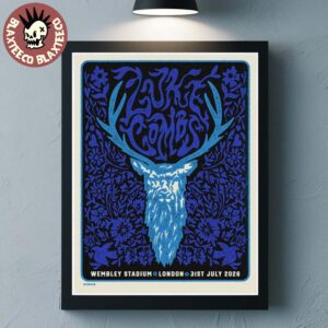 Luke Combs London UK 2026 Night 1 Exclusive Poster Live At Wembley Stadium On 31 July 2026 Home Decor Poster Canvas