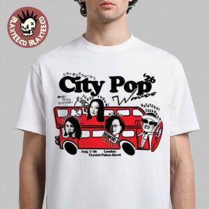 Masayoshi Takanaka City Pop Waves 2026 Merch Tee At London Crystal Palace Bowl On August 7 2026 T-Shirt