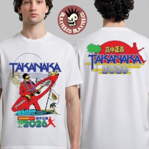 Masayoshi Takanaka Super Takanaka World Live 2026 Summer Tour Merch T-Shirt