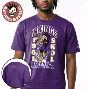 Minnesota Vikings Disney X NFL Champion Marvel Thor T-Shirt