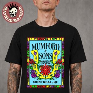 Mumford And Sons Montreal QC 2026 Event Poster Live At Lasso Festival On August 16 2026 T-Shirt