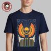 Mumford And Sons New York City 2026 Night 1 Event Poster At MSG Madison Square Garden On August 11 2026 Navy T-Shirt