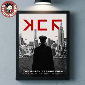 My Chemical Romance New York NY 2026 Event Poster At Citi Field On August 9 2026 Home Decor Poster Canvas