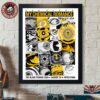 The Cure Paris France Exclusive Event Poster Live At Rock En Seine 30 August 2026 Blue Version Home Decor Poster Canvas