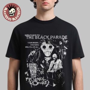 My Chemical Romance San Diego CA 2026 Exclusive Tee At Petco Park August 30 2026 Welcome To The Black Parade T-Shirt